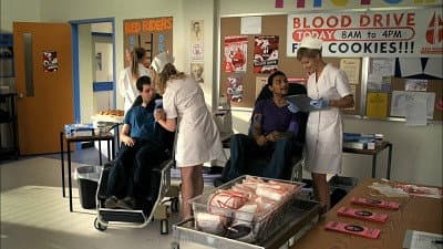 Still from Blood Drive