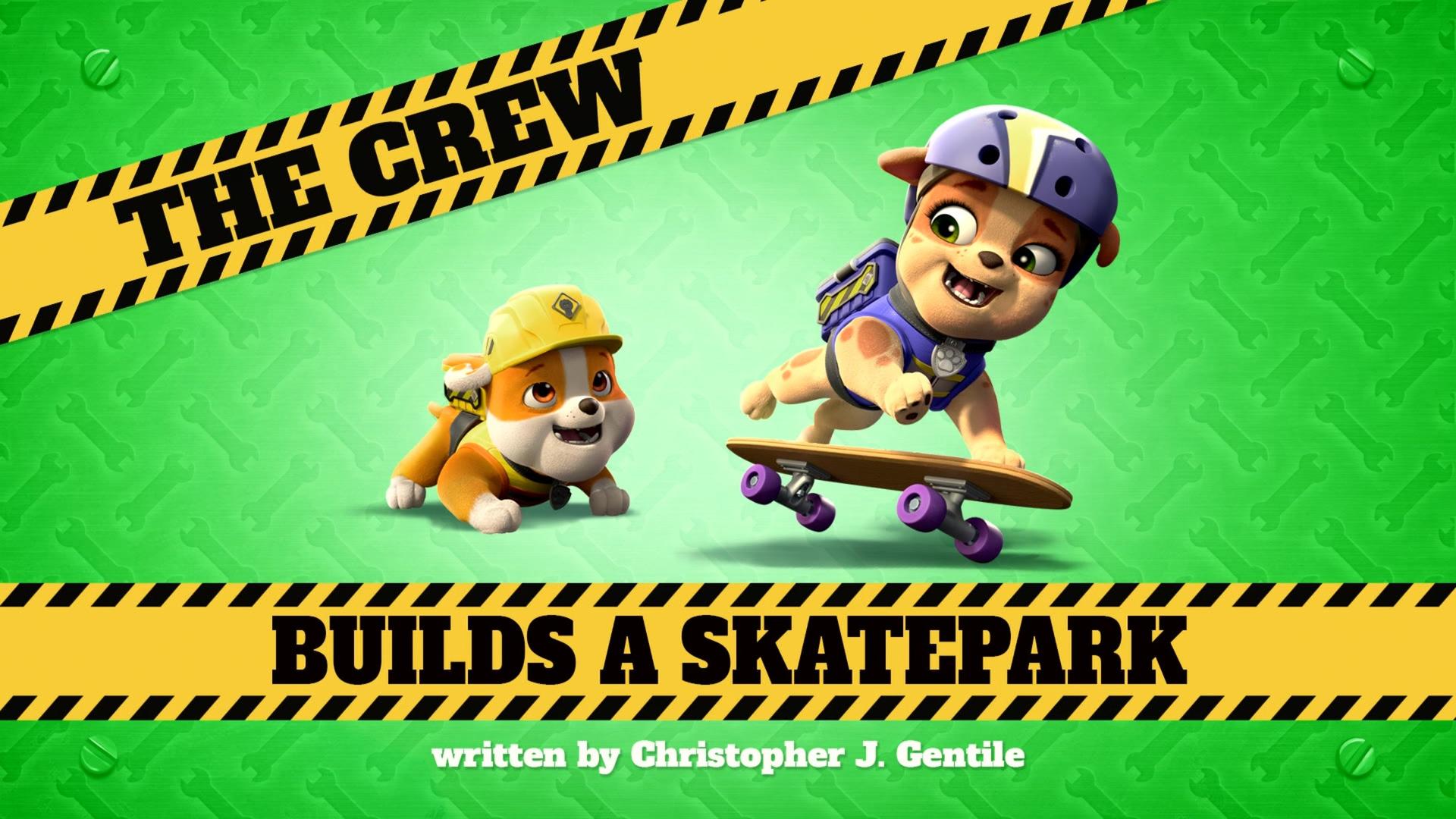 Still from The Crew Builds a Skate Park