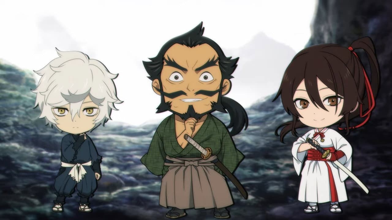 Still from A Bit of Hell's Paradise Episode 4: Yamada Clan Trivia Part 1