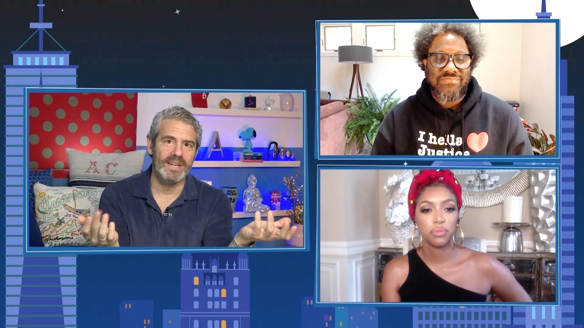 Still from Porsha Williams & W. Kamau Bell Part 1