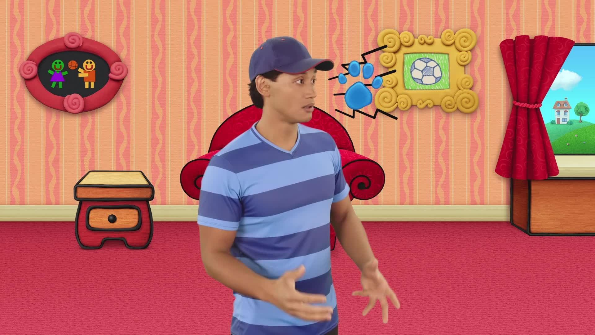 Still from Blue's Backyard Sports Spectacular