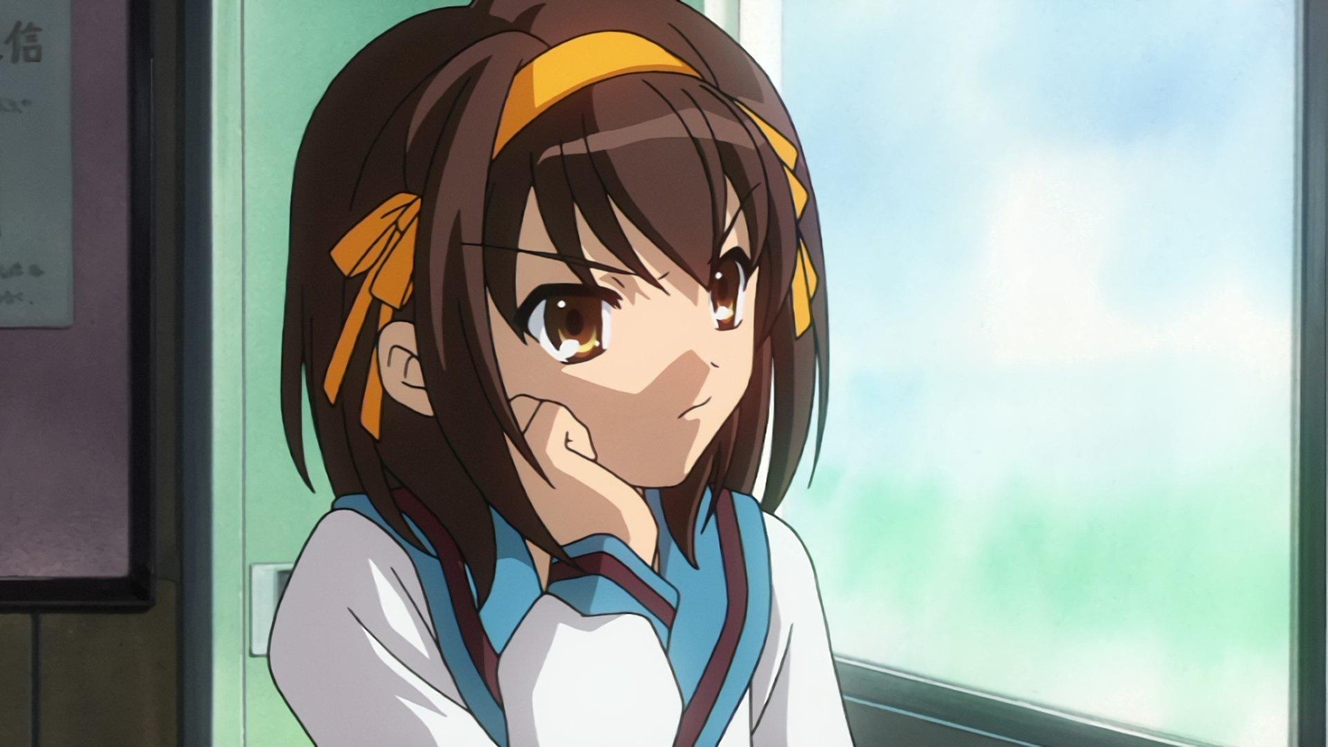 Still from The Melancholy of Haruhi Suzumiya I