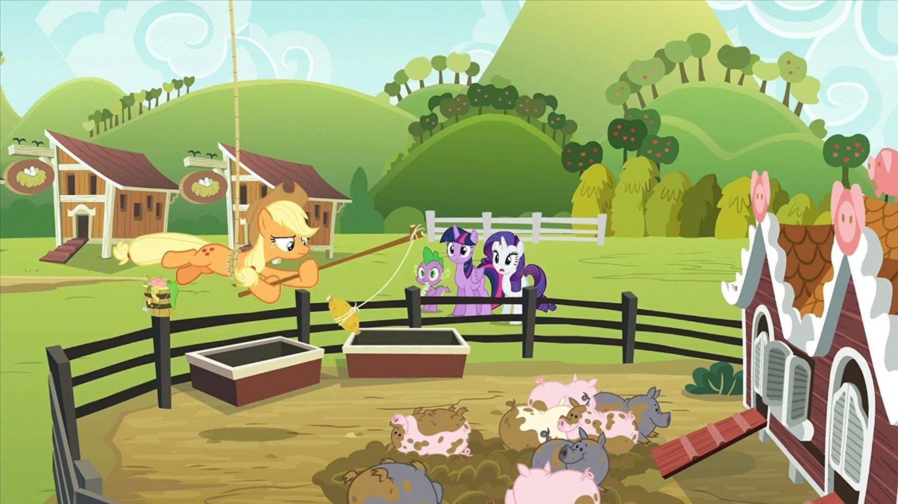 Still from Applejack's 'Day' Off
