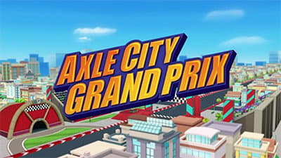 Still from Axle City Grand Prix