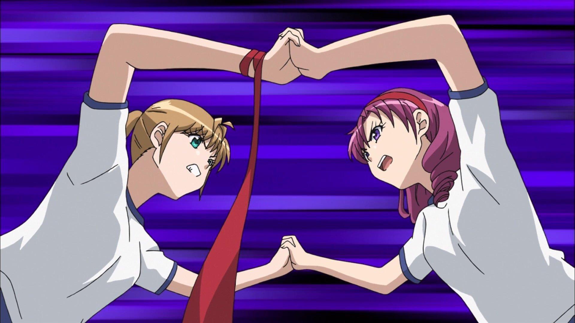 Still from Oh no! In front of everyone... / Put your hopes in Field Day!