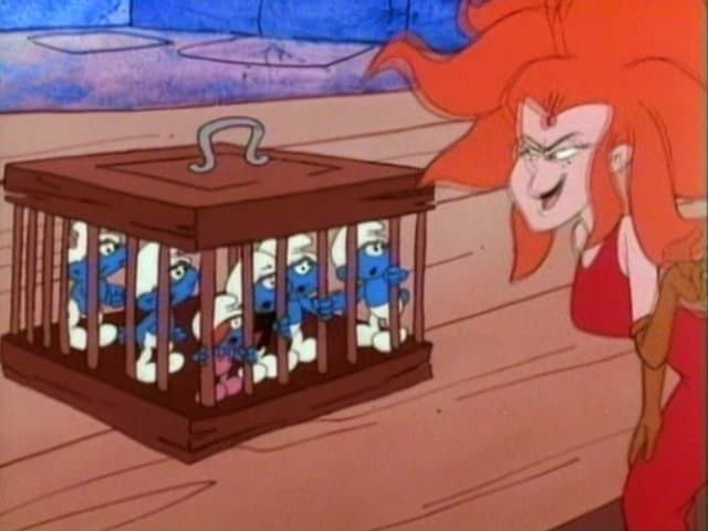 Still from Gargamel's Sweetheart
