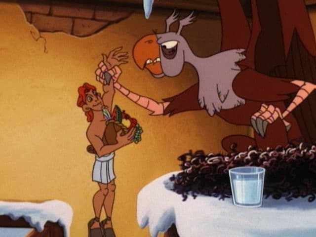 Still from Hercules and the Griffin