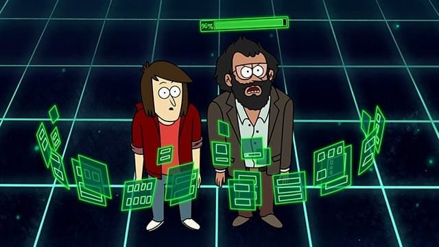 Still from Cyber Matrix