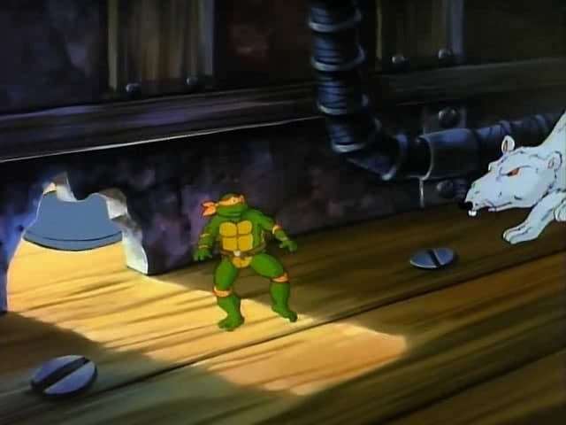 Still from Funny, They Shrunk Michaelangelo