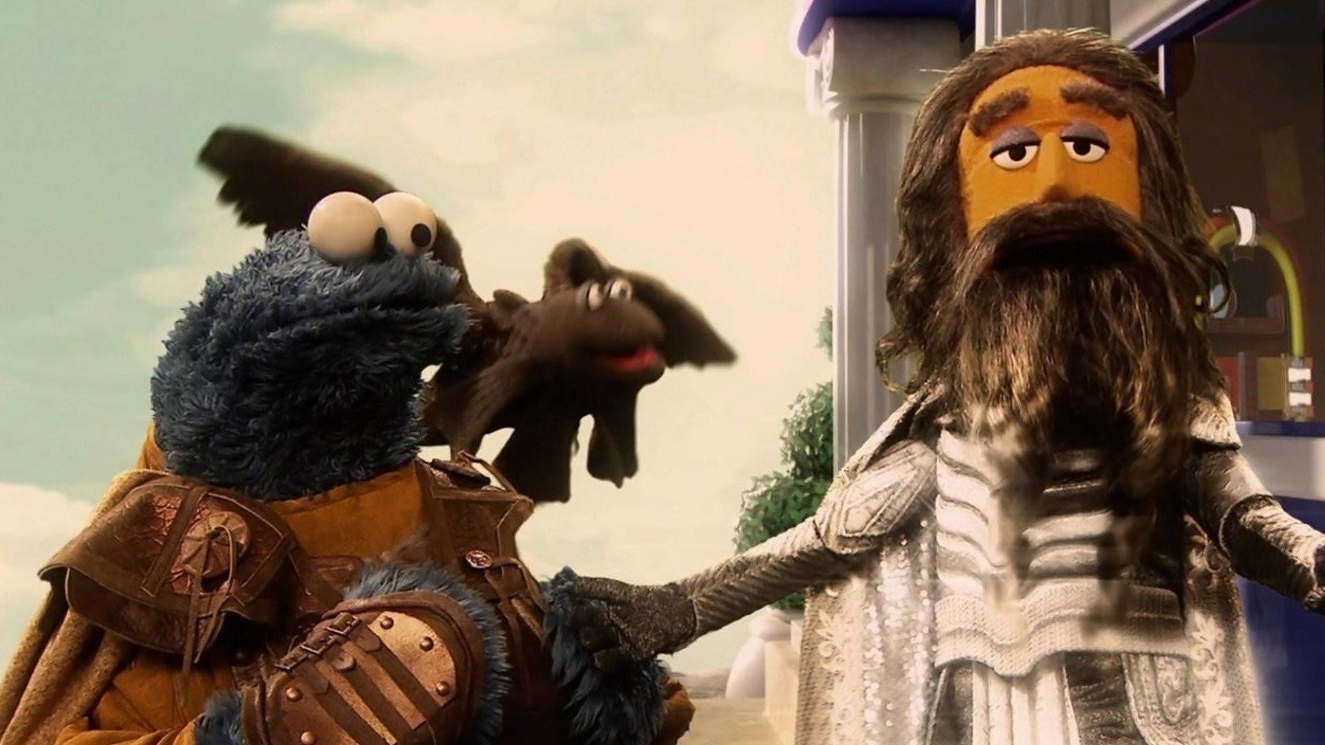 Still from Calm Down and Think, Elmo