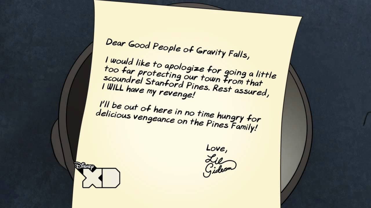 Still from Creepy Letters from Lil Gideon - Revenge