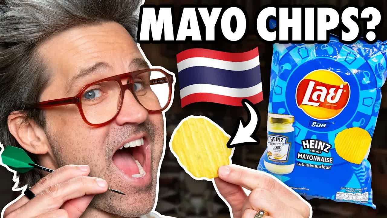 Still from International Lay's Taste Test