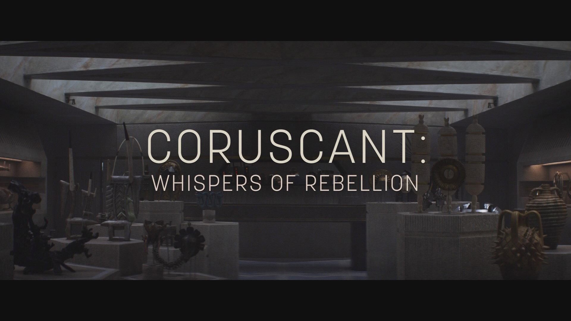 Still from Coruscant: Whispers of Rebellion