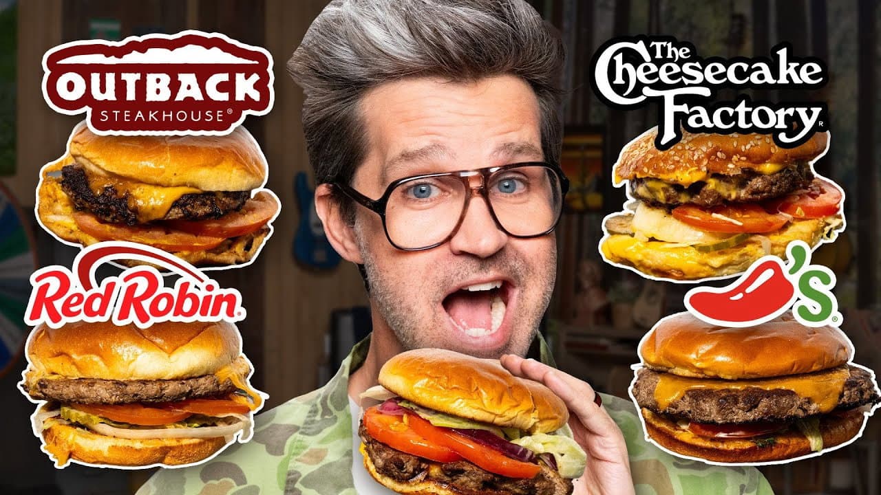 Still from Who Makes The Best Burger?