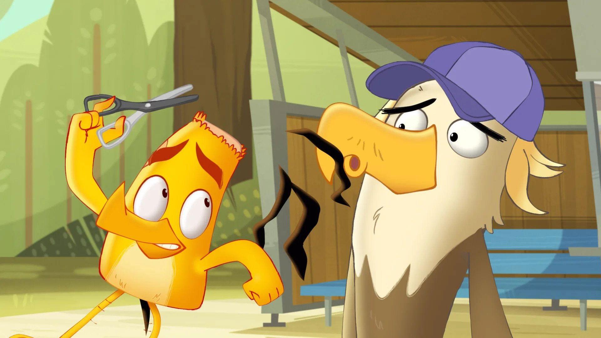 Still from Prematurely Balding Eagle