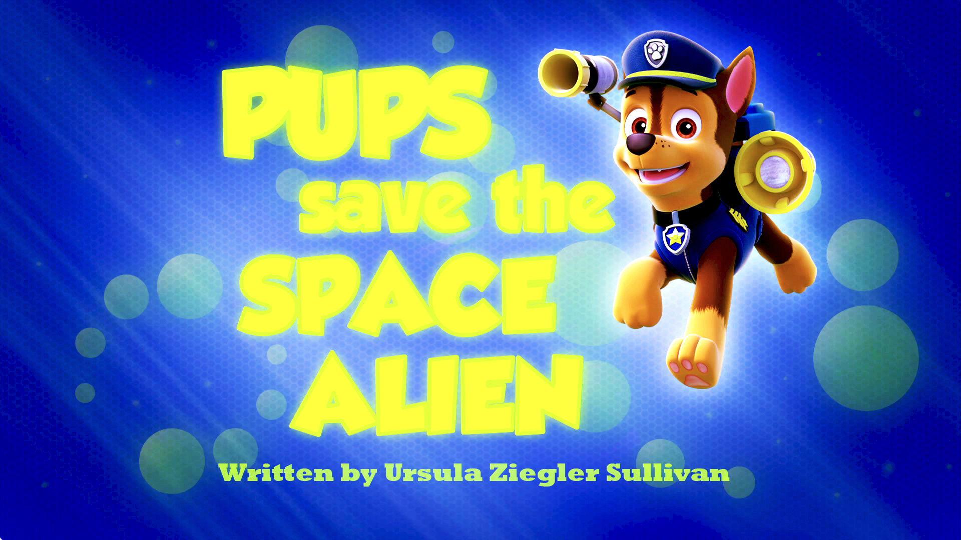 Still from Pups Save the Space Alien
