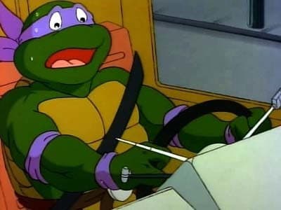 Still from Donatello's Badd Time