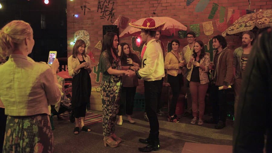 Still from When Sparks Fly