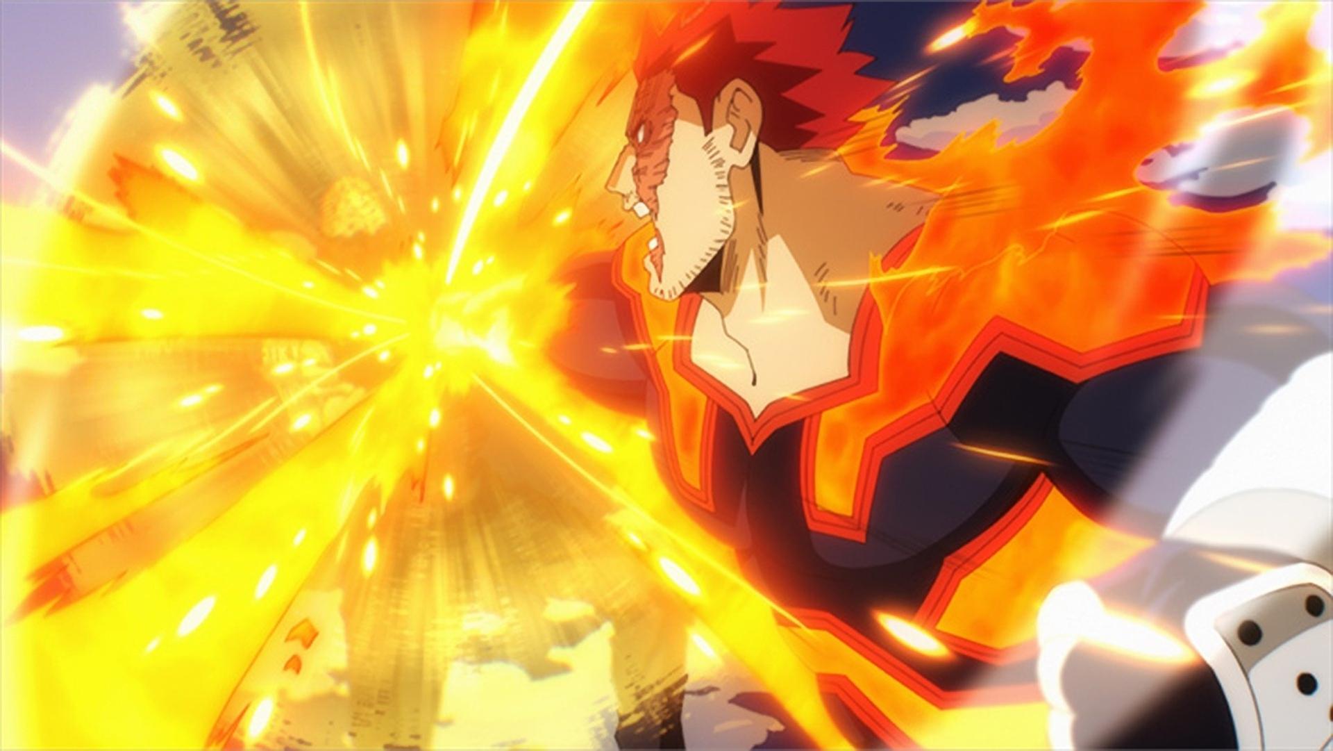 Still from Wounded Hero, Burning Bright and True!!