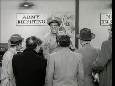 Still from The Recruiting Sergeant