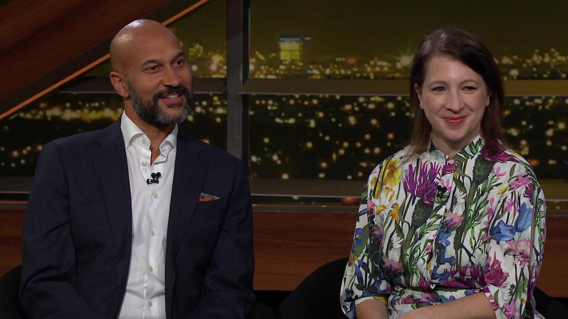 Still from October 6, 2023: Keegan-Michael Key, Elle Key, Matt Welch, Sarah Isgur