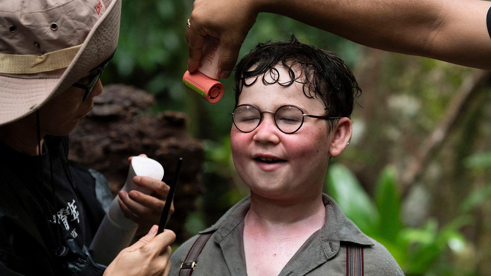 Still from Making of Lord of the Flies