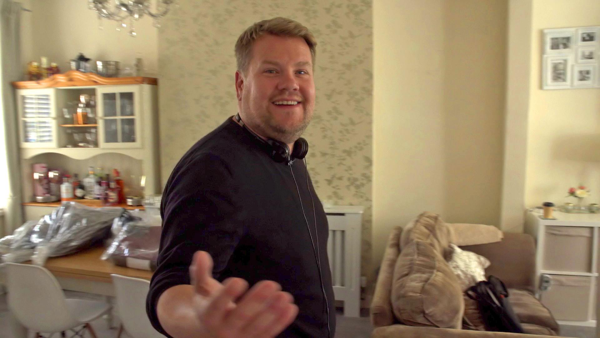 Still from Christmas Special Set Visit