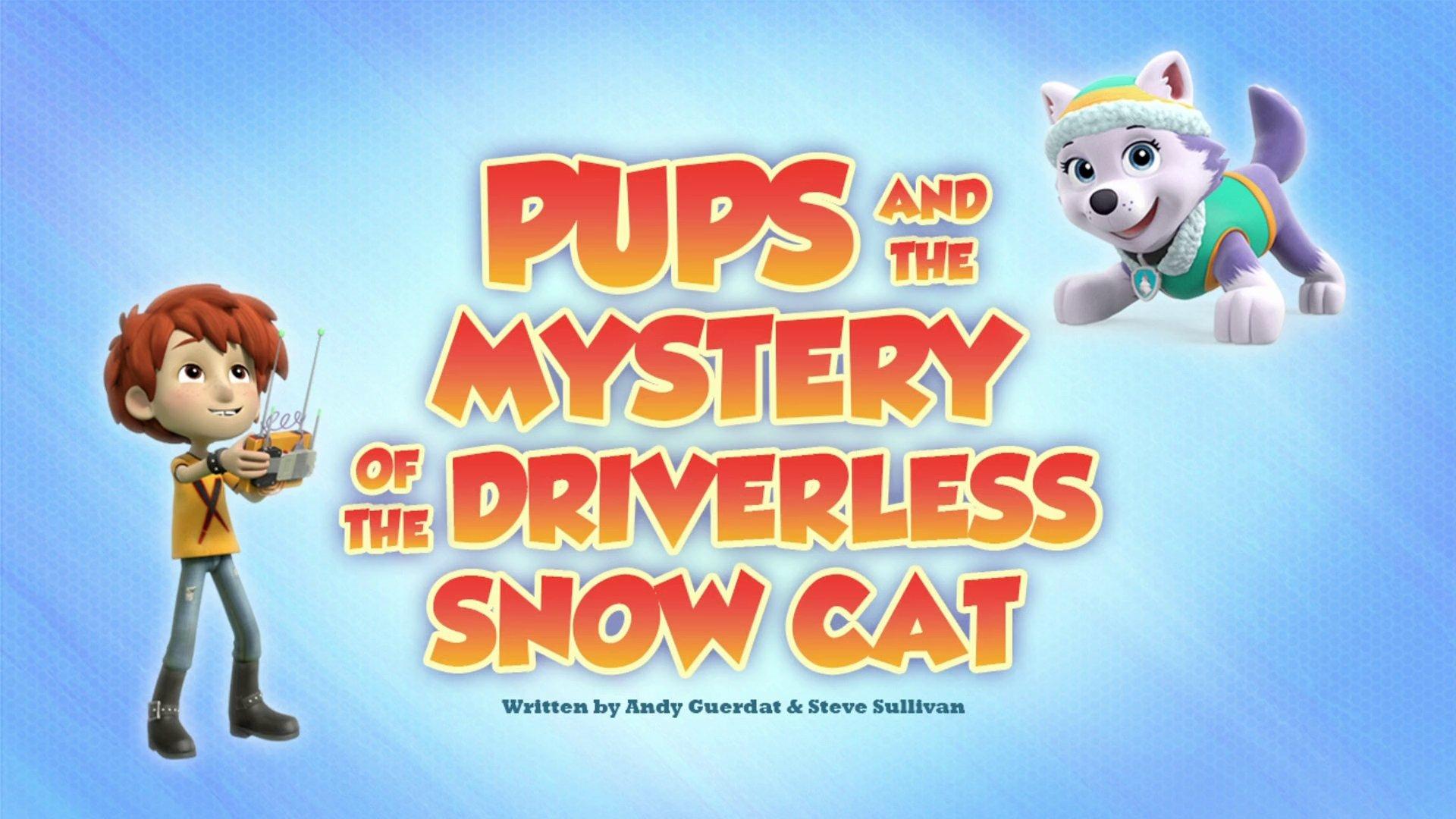 Still from Pups and the Mystery of the Driverless Snow Cat