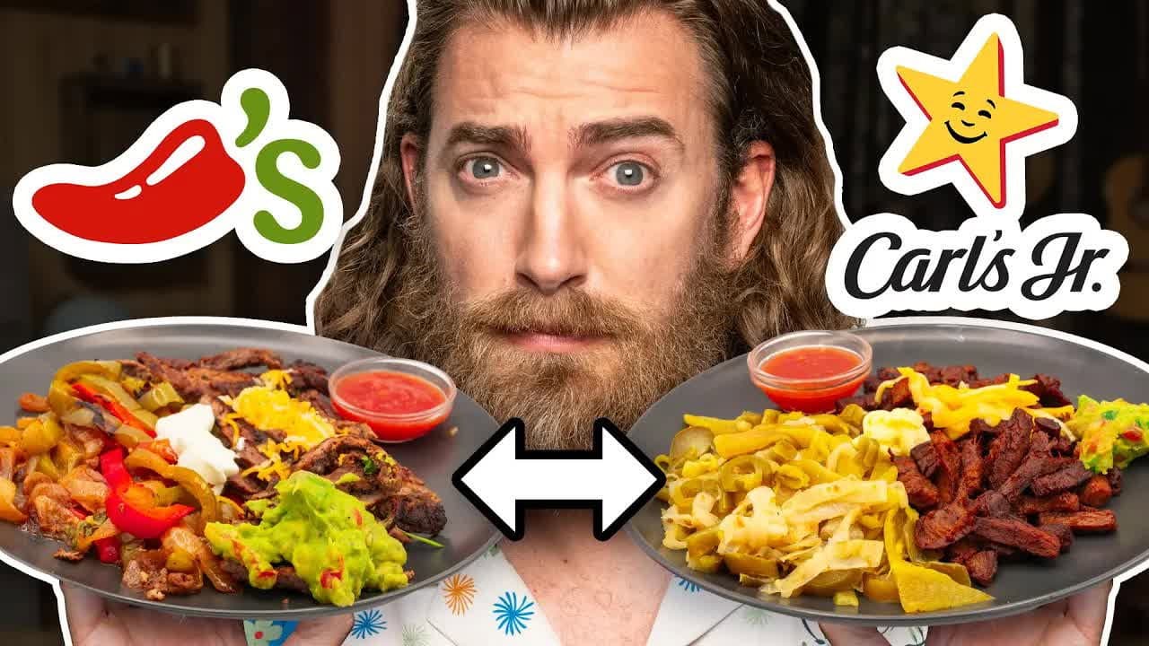 Still from Chili's & Carl's Jr. Mashup (Taste Test)