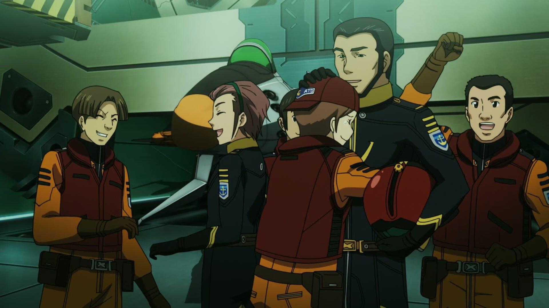 Still from Clash! Yamato vs. Andromeda