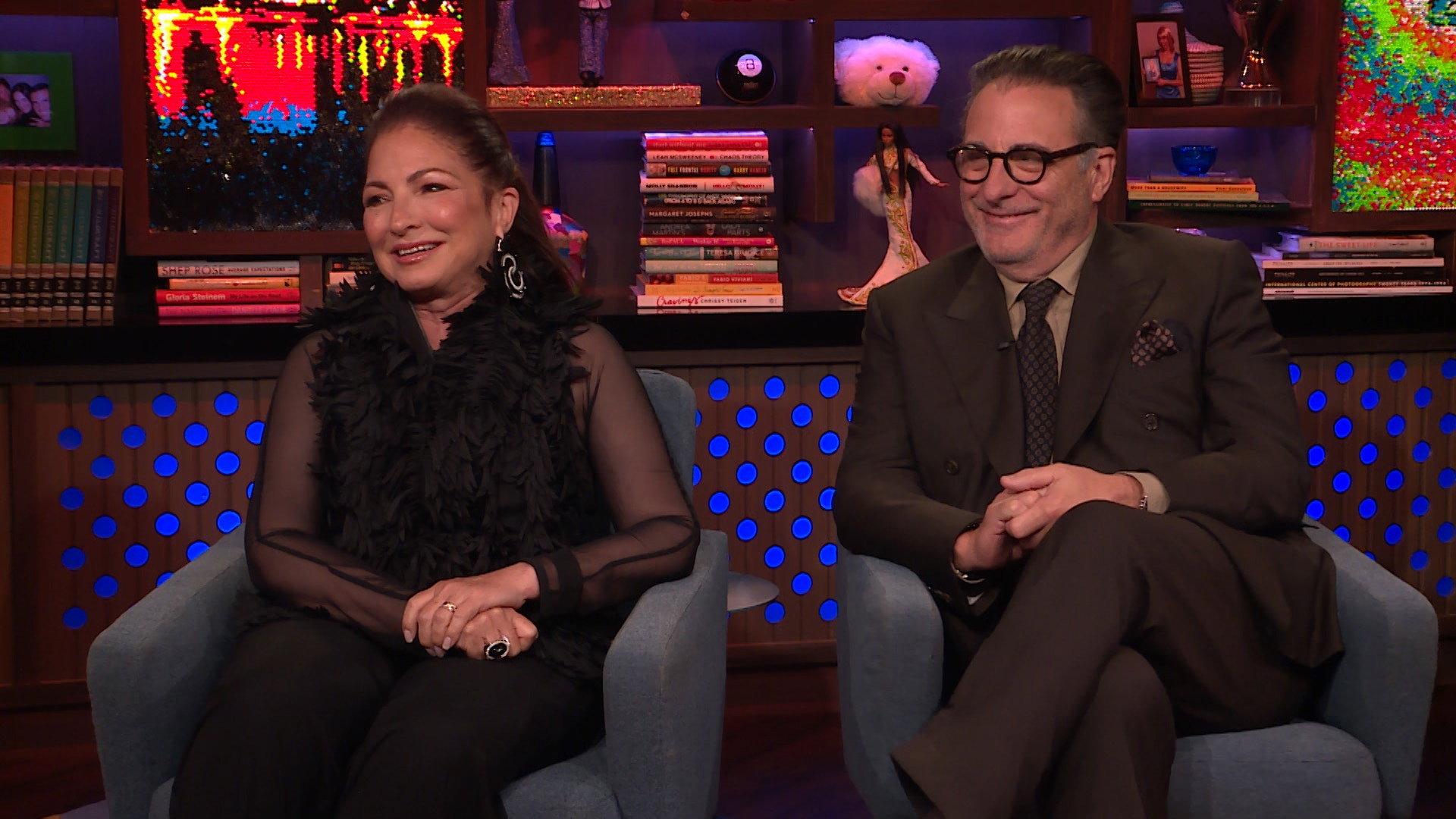 Still from Gloria Estefan & Andy Garcia