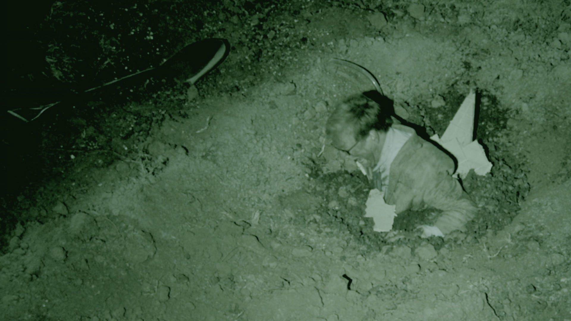 Still from Buried Alive, Giving Six Stars, Public Speaking