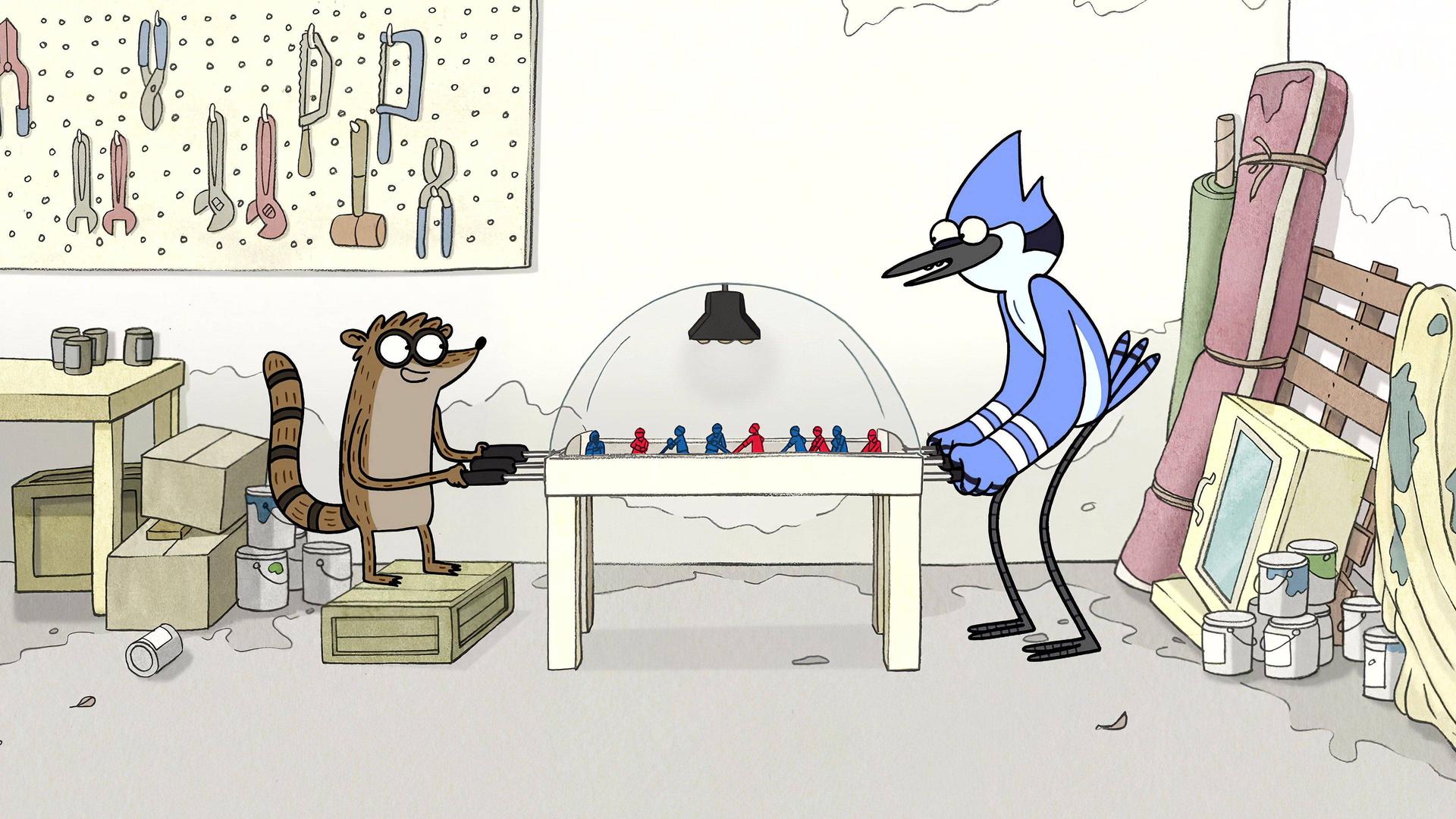 Still from Stick Hockey