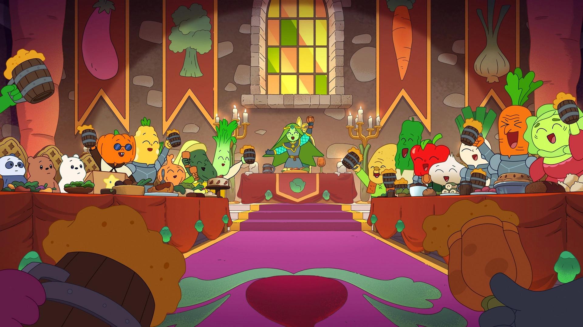 Still from The Great Veggie War