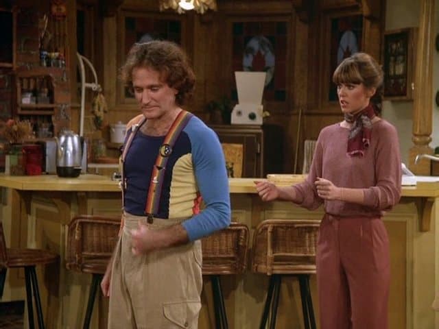 Still from Mindy and Mork