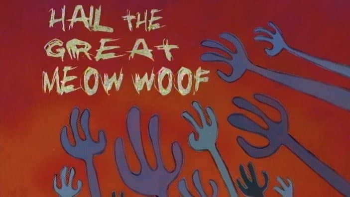 Still from Hail the Great Meow Woof