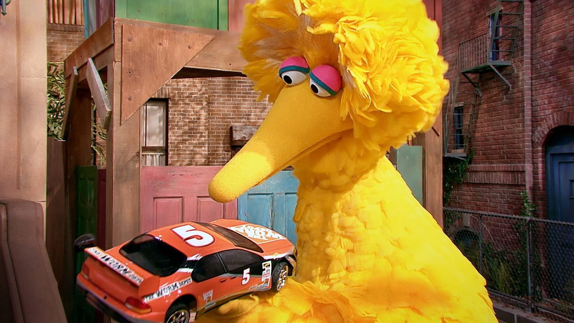 Still from Slimey at the Car Race
