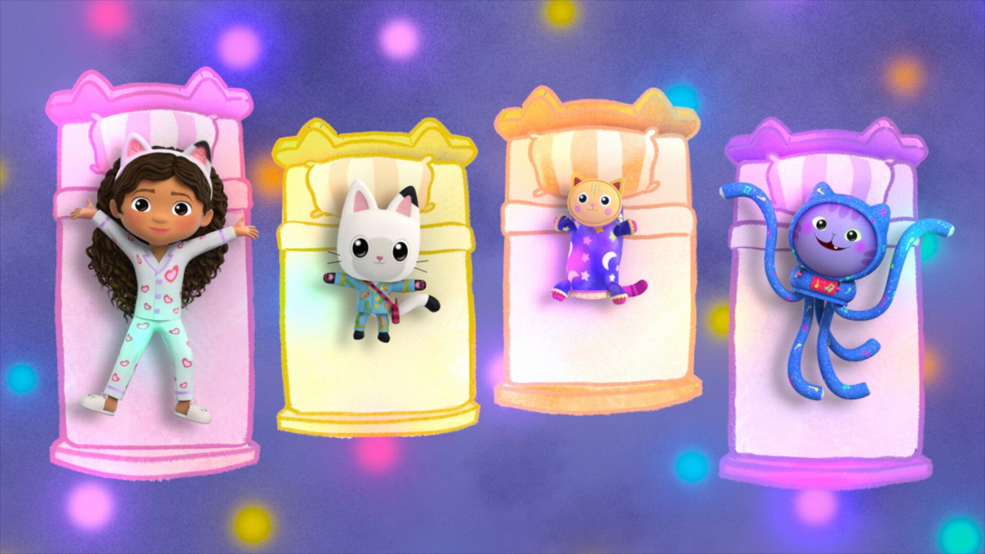Still from Pillow Cat Can't Sleep