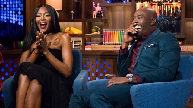Still from Naomi Campbell & Morris Chestnut