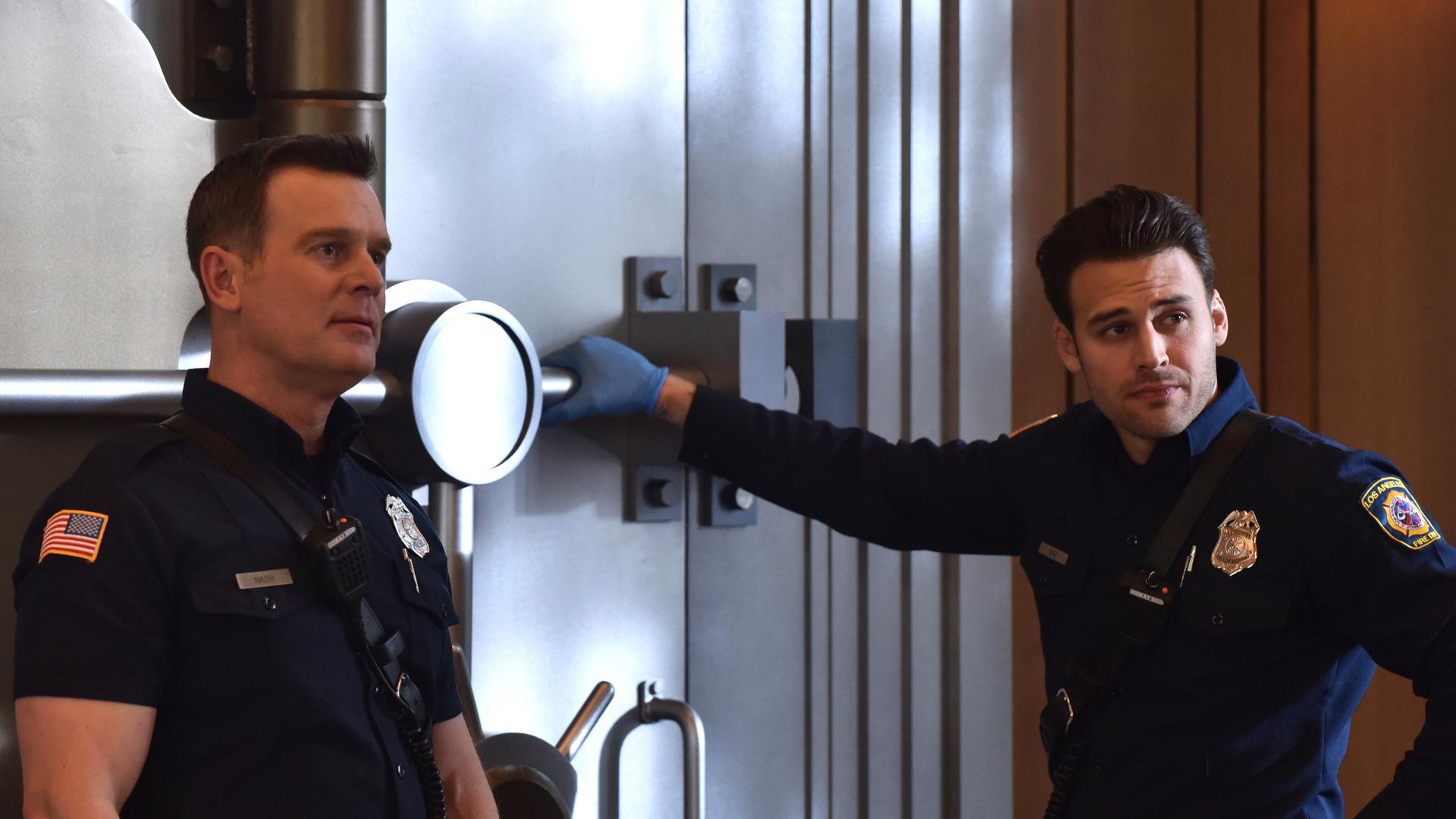Still from Ocean's 9-1-1