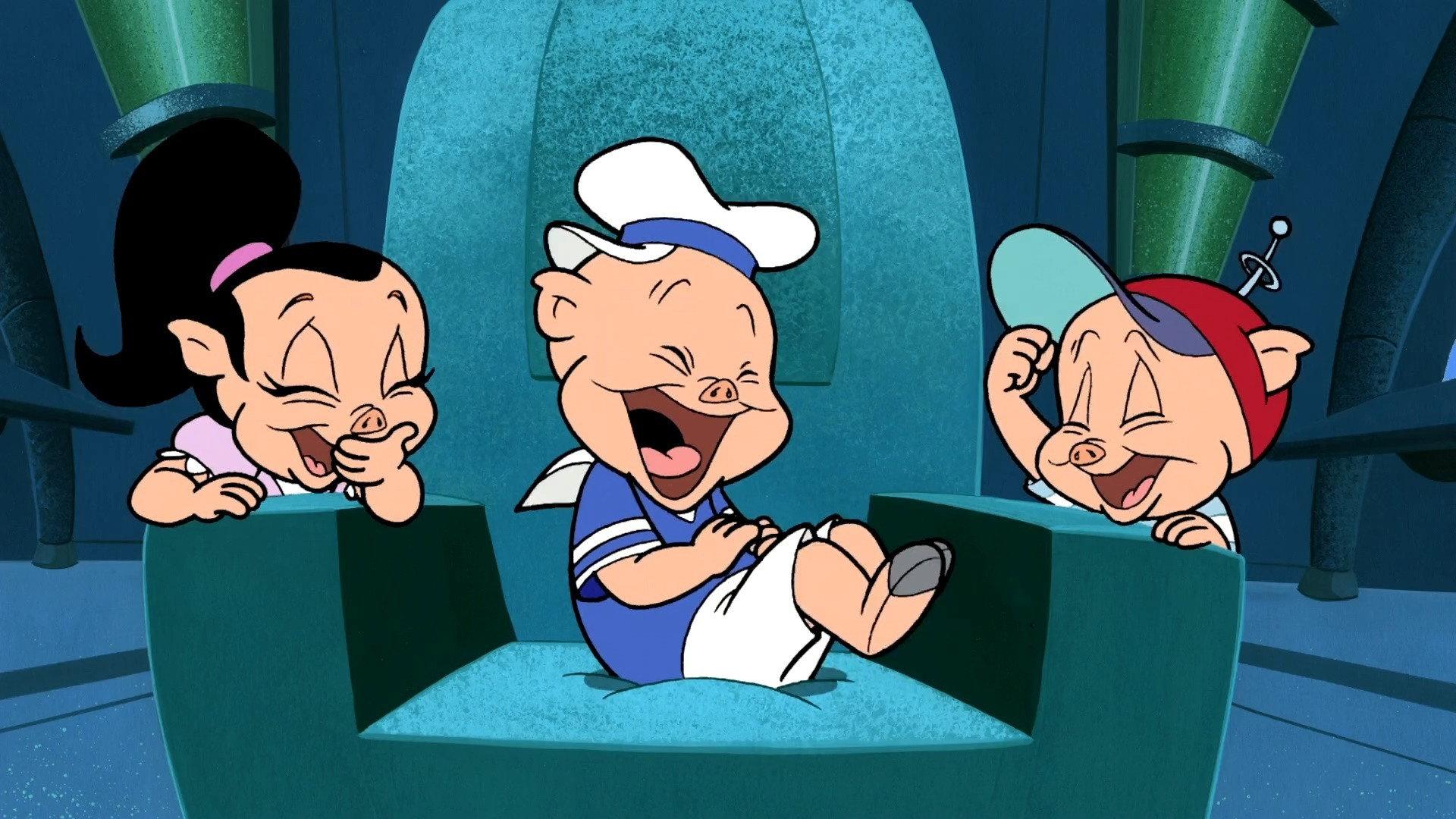 Still from Pig Planet
