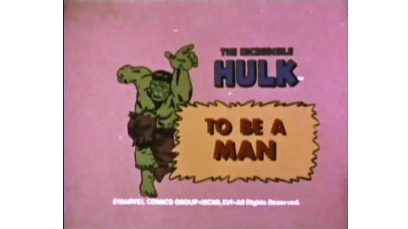 Still from To Be a Man
