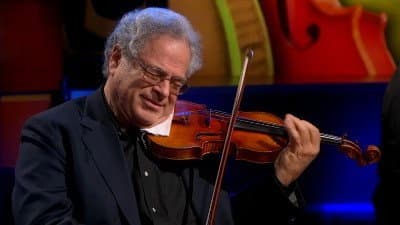 Still from Itzhak Perlman