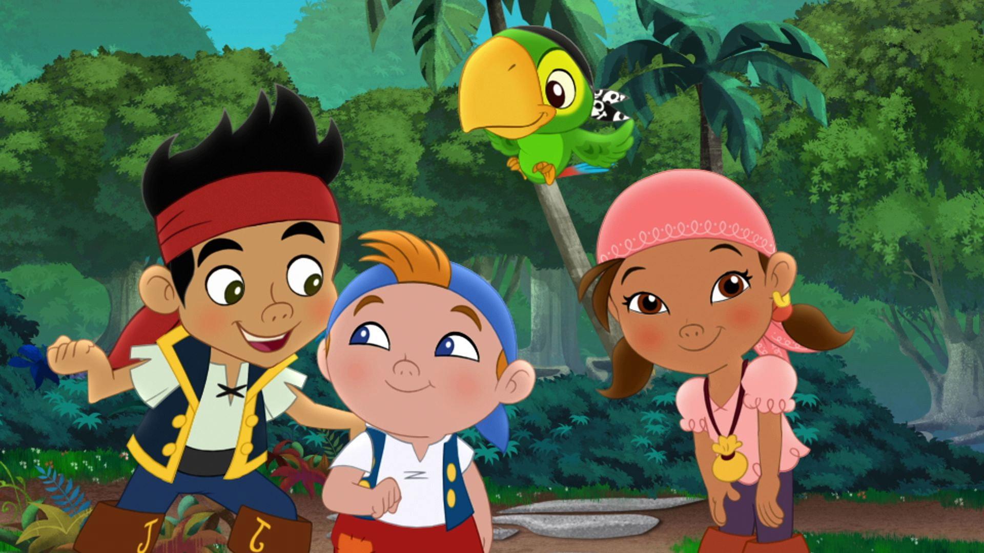 Still from Jake and the Beanstalk / Little Red Riding Hook!