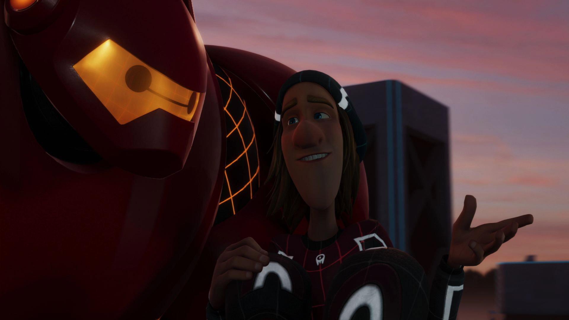 Still from Baymax Dreams of Mochizilla