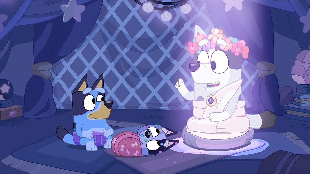 Still from Bumpy and the Wise Old Wolfhound