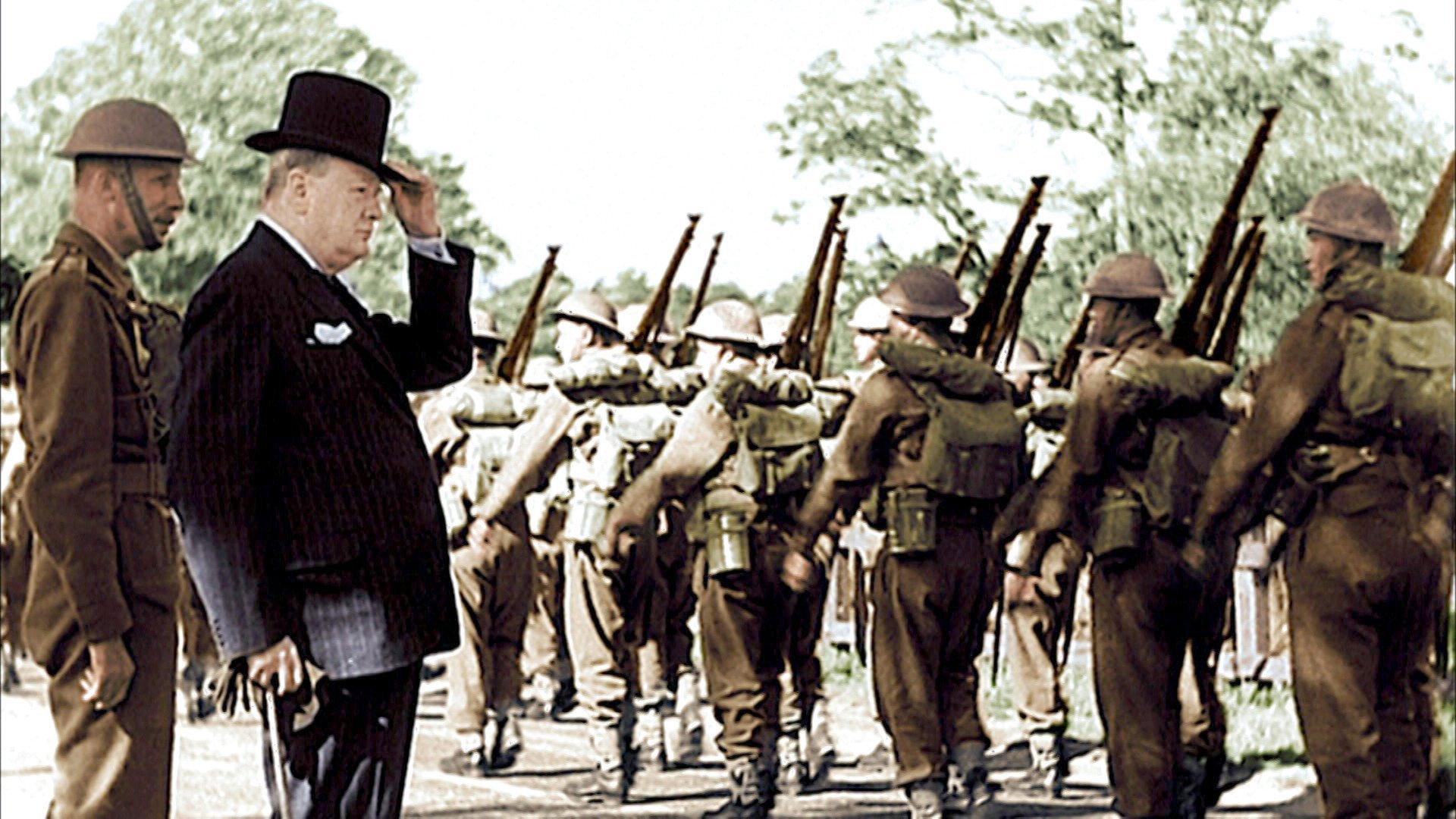 Still from Britain at Bay