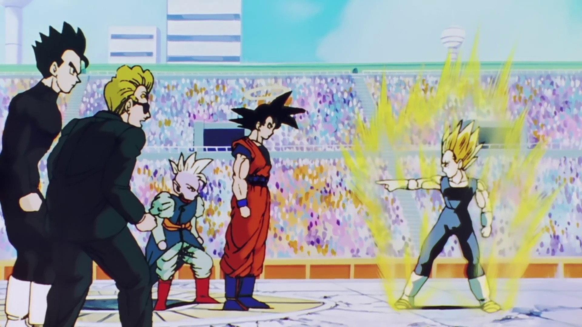Still from I Am the Strongest! The Clash of Goku vs. Vegeta