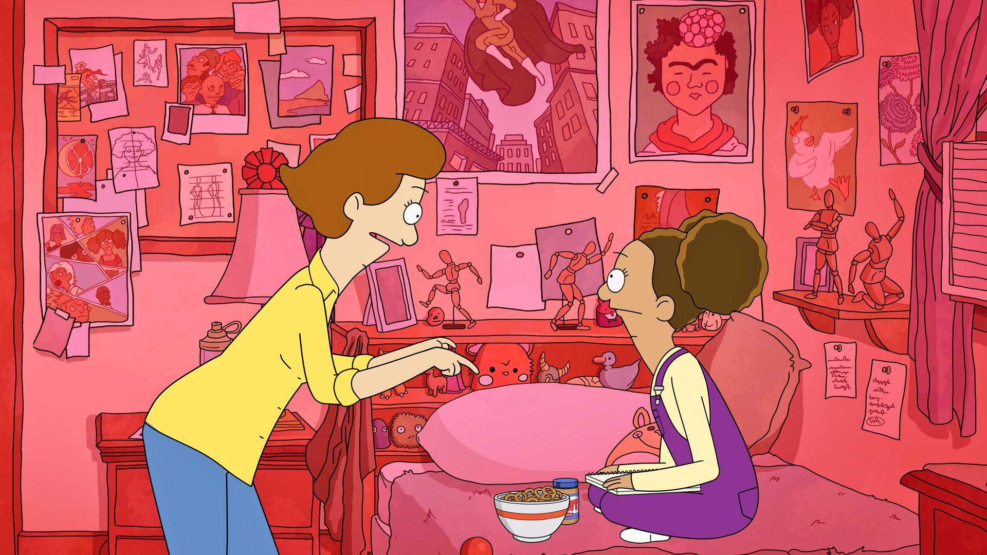 Still from The PAIGE-riarchy!