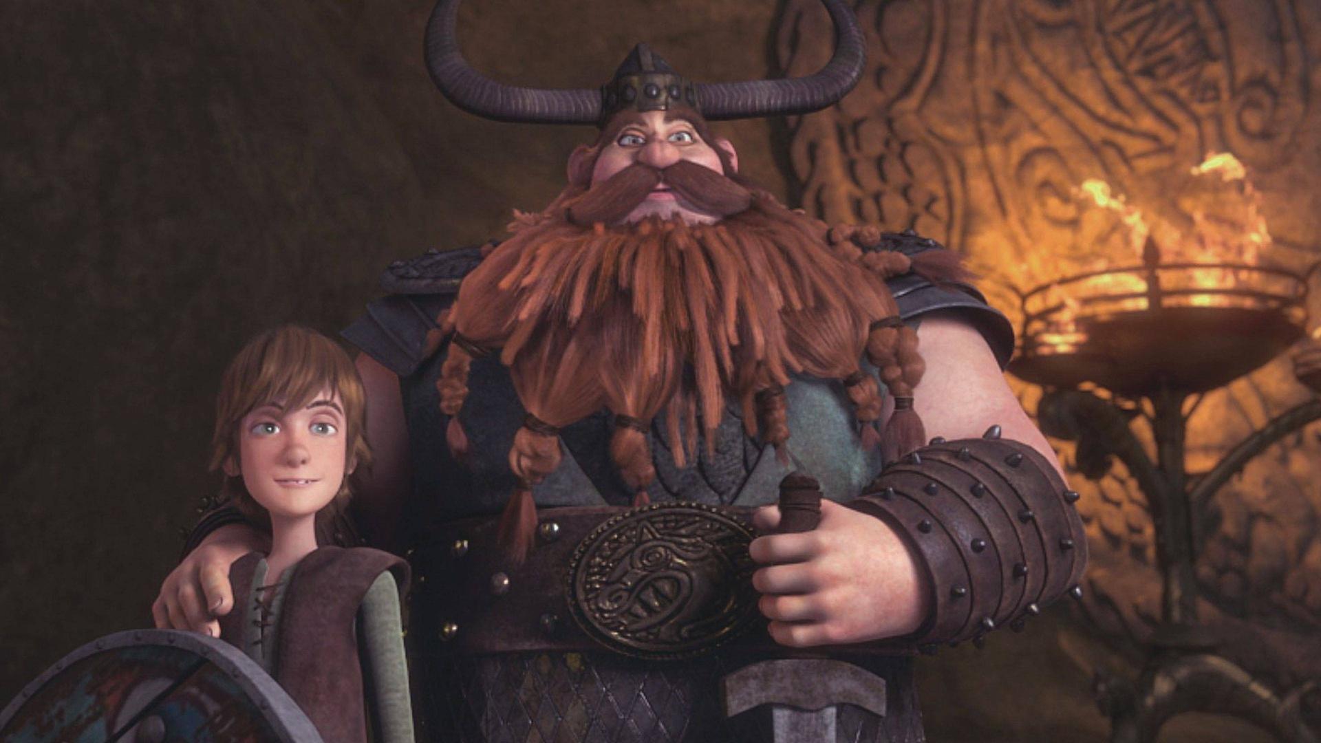 Still from Portrait of Hiccup as a Buff Man